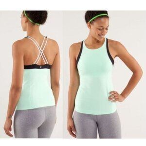 Lululemon | Women's Vinyasa Surf Tank in Fresh Teal - Size 6